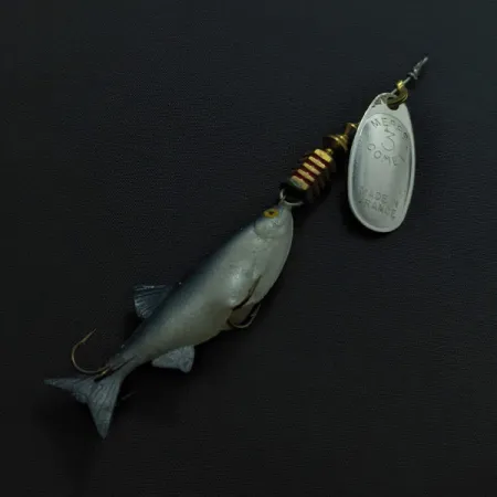 Mepps Comet 3 Mino, hopea, 9g, lippauistin #23428