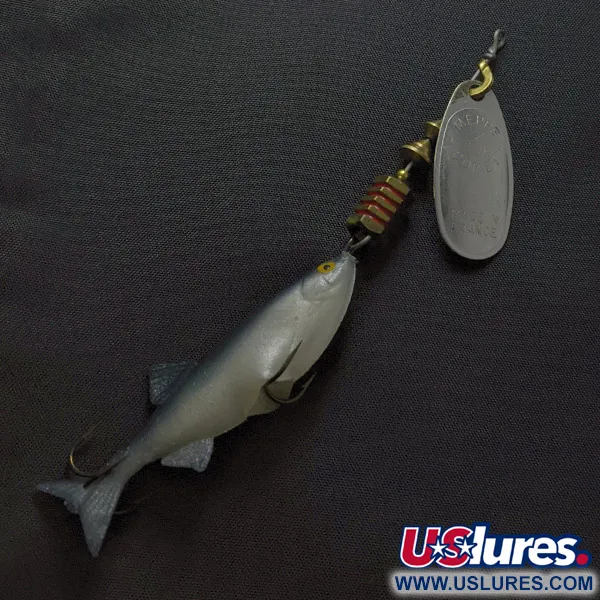 Mepps Comet 3 Mino, hopea, 9g, lippauistin #23428