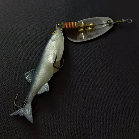 Mepps Comet 3 Mino, hopea, 9g, lippauistin #23428