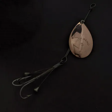 South Bend Spinner 5, 7 g nikkeli/kupari, lippauistin #23438