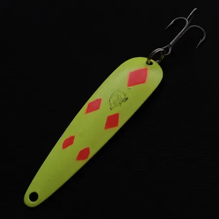 Eppinger Dardevle Flutter Chuck #3100, 9,5g Five of Diamonds, lusikkauistin #23470