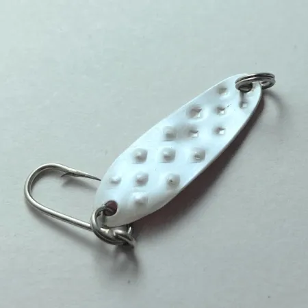 Luhr Jensen Alpena Diamond, 1g, valkoinen lusikkauistin #23490