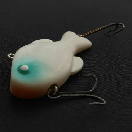 Fred Arbogast Vintage, 7g, kermanvaalea/sinivihreä uistin #23509