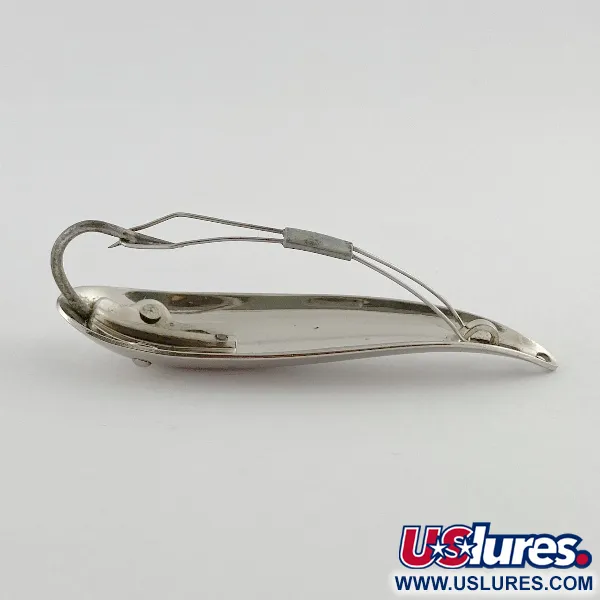 Weedless Bait Company FISHTRAP, 8,5g, hopea, ruohosuojattu lusikkauistin #23533