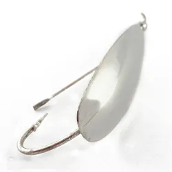 Johnson Silver Minnow Weedless -ruohosuojattu lusikkauistin