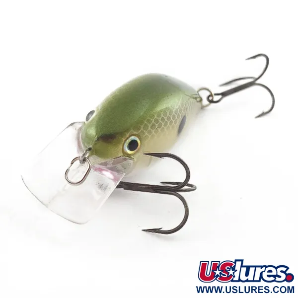 Strike King KVD 1.5, 12 g, Olive Sexy Shad, äänetön squarebill-vaappu #23556