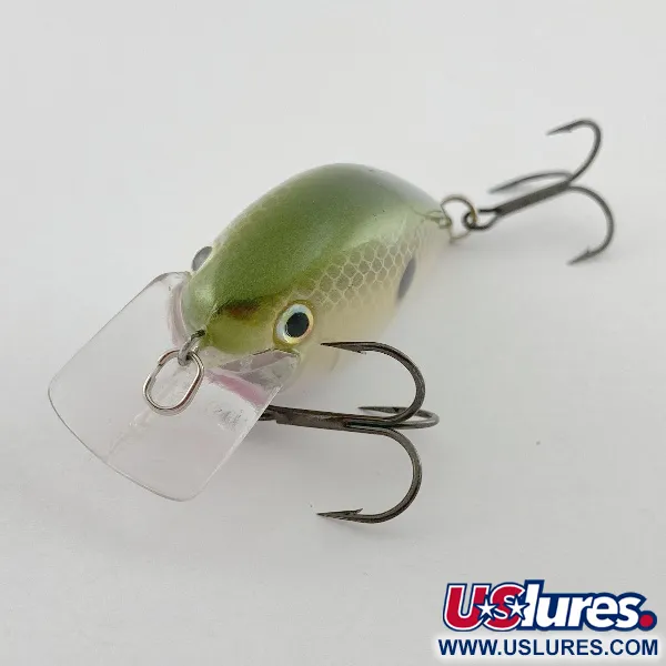 Strike King KVD 1.5, 12 g, Olive Sexy Shad, äänetön squarebill-vaappu #23556