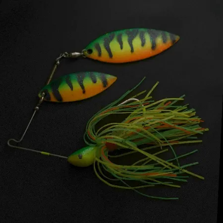 Double Willow Blade, 25g, Fire tiger, spinnerbait #23567