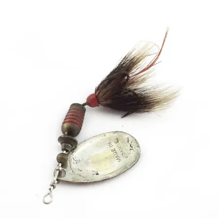 Mepps Aglia 3, 1/4oz hopea oravanhäntä, lippauistin #23570