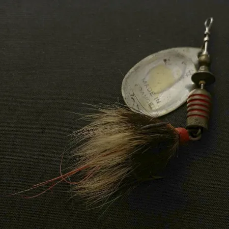 Mepps Aglia 3, 1/4oz hopea oravanhäntä, lippauistin #23570