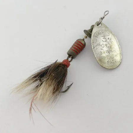 Mepps Aglia 3, 1/4oz hopea oravanhäntä, lippauistin #23570