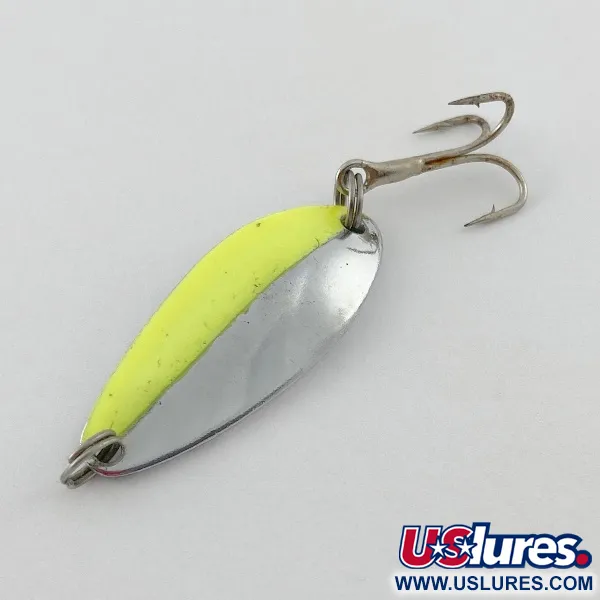 Glen L Evans Shag Spoon, 7g, nikkeli/vihreä, lusikkauistin #23578