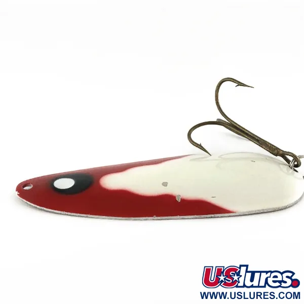 Lindy Gator, 45g puna/valko/nikkeli, lusikkauistin #23583