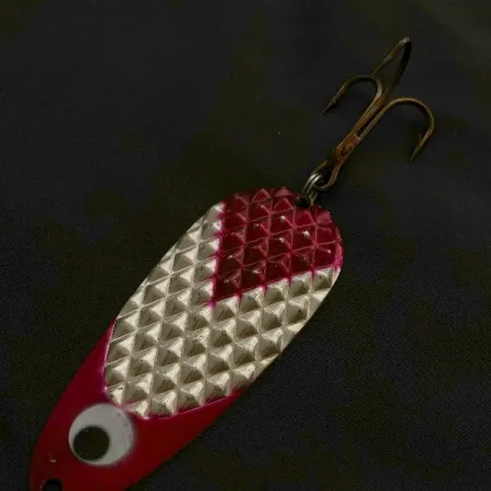 Lindy Gator, 55g, puna-valko-nikkeli, lusikkauistin #23586