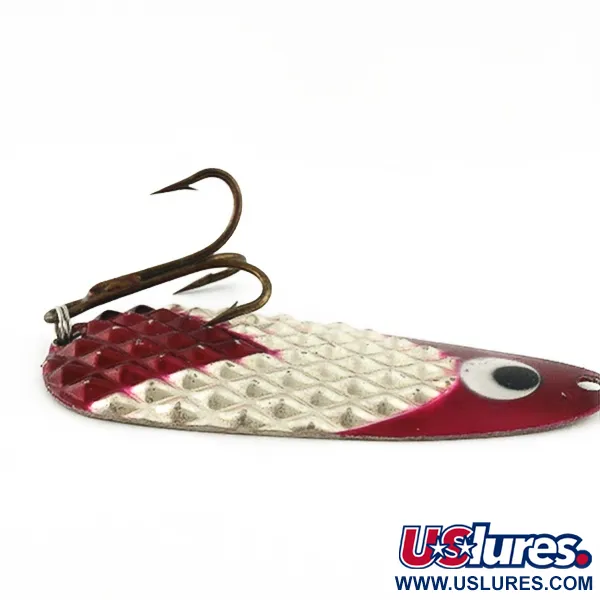 Lindy Gator, 55g, puna-valko-nikkeli, lusikkauistin #23586