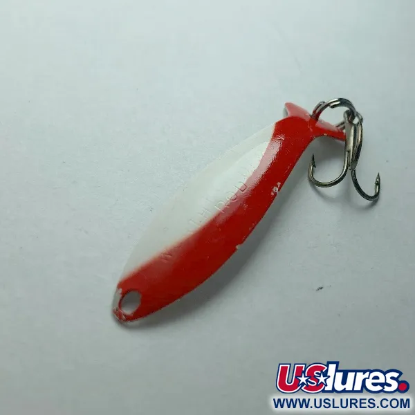 Worth Fly Rod Demon, 1,5g, puna-valkoinen/nikkeli, lusikkauistin #23596