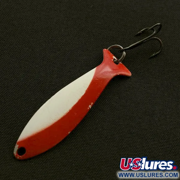 Worth Fly Rod Demon, 1,5g, puna-valkoinen/nikkeli, lusikkauistin #23596