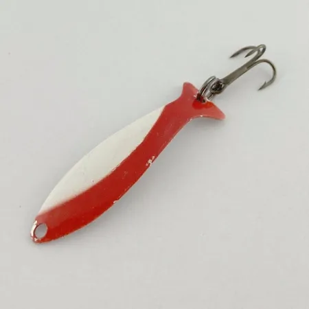 Worth Fly Rod Demon, 1,5g, puna-valkoinen/nikkeli, lusikkauistin #23596