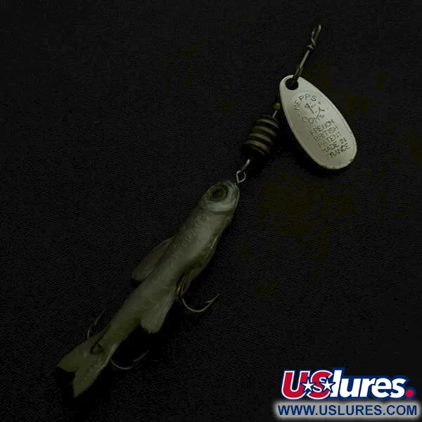 Mepps Comet Mino 1, 4,5g, hopea, lippauistin #23634