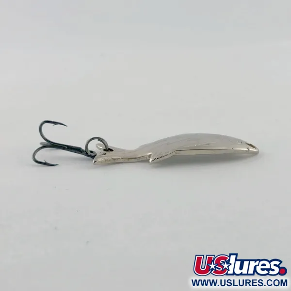 Atlantic Lures Golden Wobble-Fish, nikkeli, 5g, lusikkauistin #23671