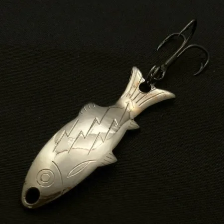 Atlantic Lures Golden Wobble-Fish, nikkeli, 5g, lusikkauistin #23671