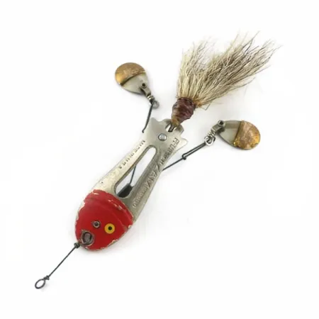 Pflueger ZAM, 14 g, nikkeli/punainen, uistin #23672