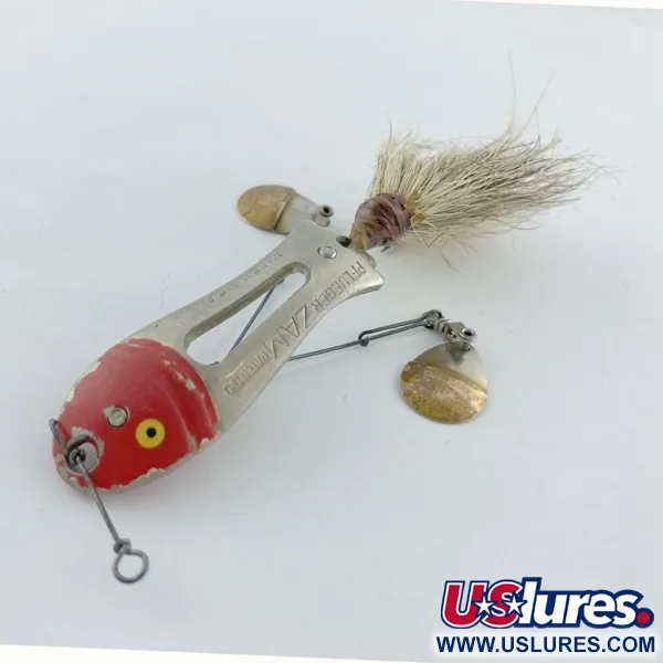Pflueger ZAM, 14 g, nikkeli/punainen, uistin #23672