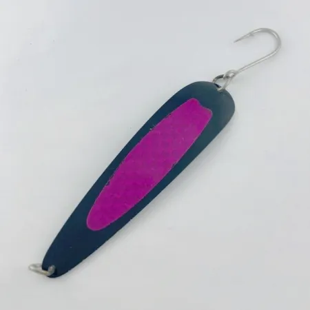 Luhr Jensen Flutter Spoon 38, 10g, musta/pinkki, lusikkauistin #23686