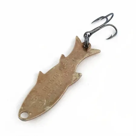 Atlantic Lures Golden Wobble-Fish, 5g, kupari, lusikkauistin #23698