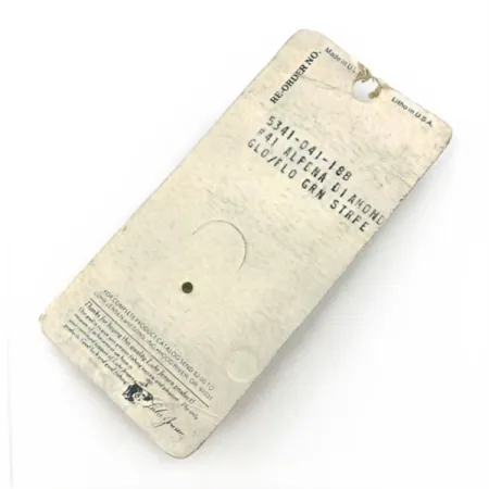 Luhr Jensen Alpena Diamond, 7g Glo-Flo Green stripe, Lusikkauistin #23708