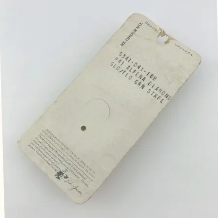 Luhr Jensen Alpena Diamond, 7g Glo-Flo Green stripe, Lusikkauistin #23708