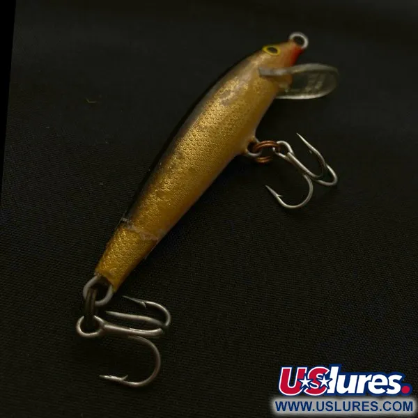 Rapala Original Floater F7, kultainen, 4g, vaappu #23730