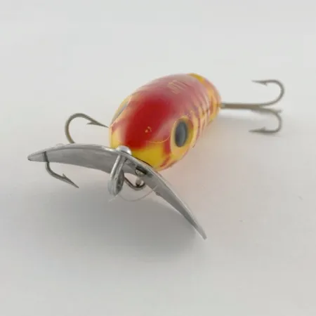 Fred Arbogast Jitterbug Jointed, 10g, Keltapunainen tiikeri, Pintauistin #23752