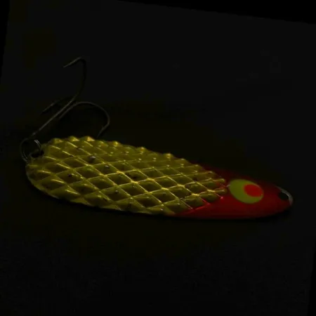 Lindy Gator, 55g, punainen/valkoinen/nikkeli, lusikkauistin #23800