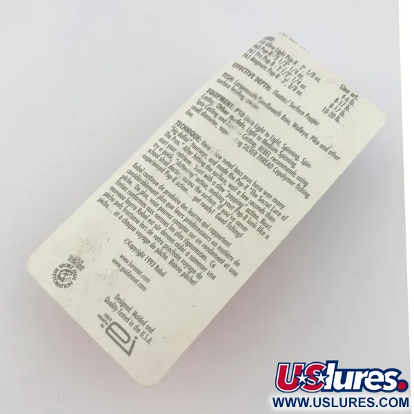 Rebel POP-R Excalibur, Bass, 7g, pintaviehe #23804