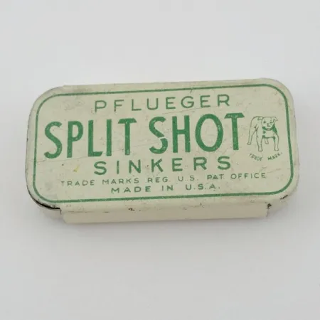 Pflueger Split Shot Sinkers, Käyttämätön, Halkihaulit #23833