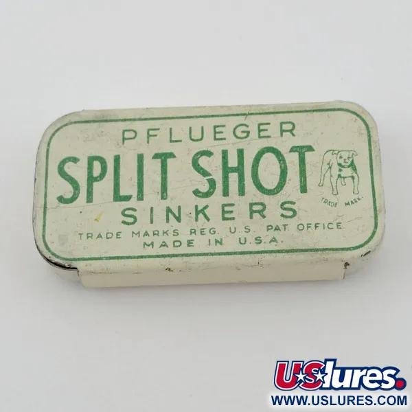 Pflueger Split Shot Sinkers, Käyttämätön, Halkihaulit #23833