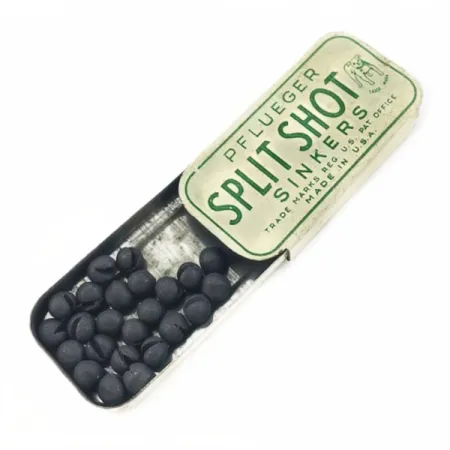 Pflueger Split Shot Sinkers, Käyttämätön, Haulipainot #23834