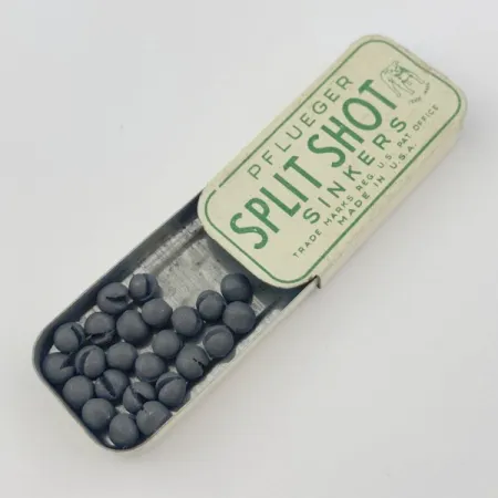 Pflueger Split Shot Sinkers, Käyttämätön, Haulipainot #23834