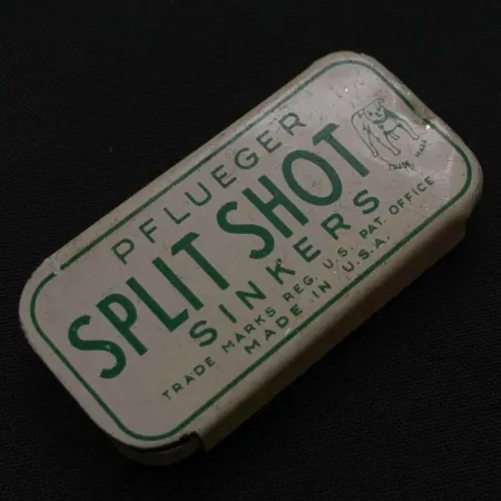 Pflueger Split Shot Sinkers, Käyttämätön, Haulipainot #23834