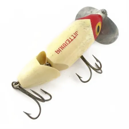 Fred Arbogast Jitterbug Jointed, 14g, Red Head, pintauistin #23869