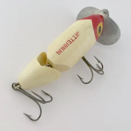 Fred Arbogast Jitterbug Jointed, 14g, Red Head, pintauistin #23869