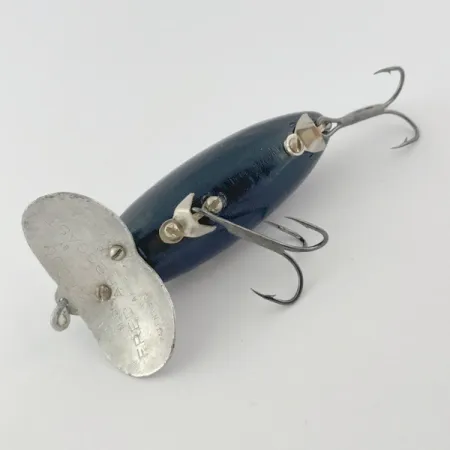 Fred Arbogast Jitterbug Early Bug Eye, Musta, 14g, Pintauistin #23870