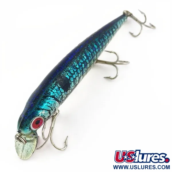 Renosky Joe's Pirate Crystalina Minnow, 14g, sininen/hopea, vaappu #23883