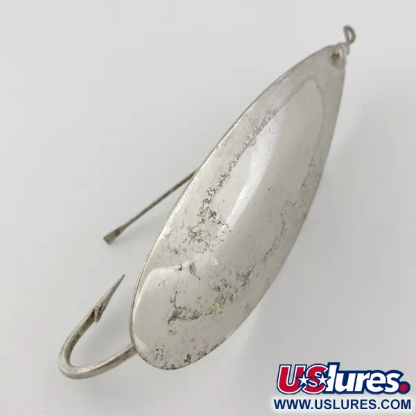 Johnson Silver Minnow Weedless, 28g nikkeli, lusikkauistin #23943