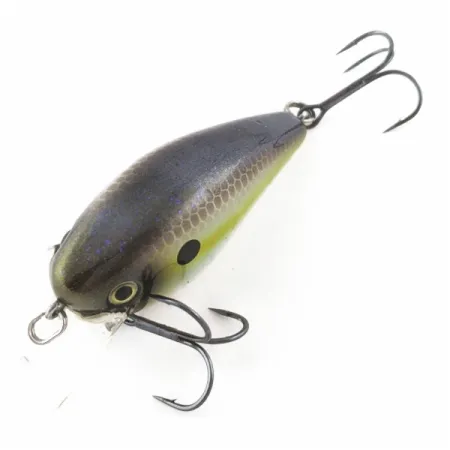 Strike King KVD 1.5 Silent square bill, Olive Sexy Shad, 12g, vaappu #23995