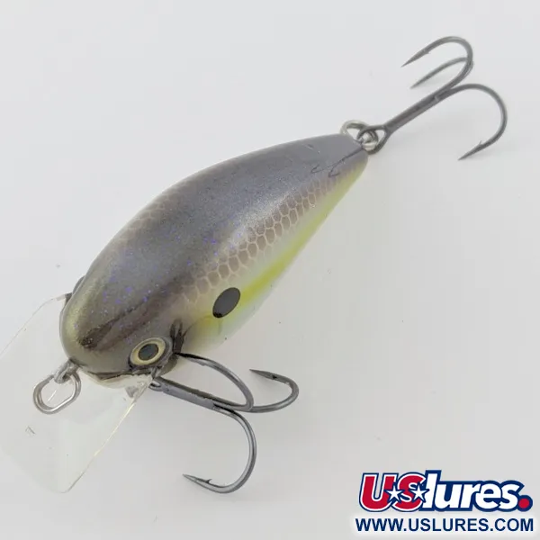 Strike King KVD 1.5 Silent square bill, Olive Sexy Shad, 12g, vaappu #23995