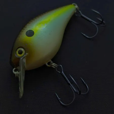 Strike King KVD 1.5 Silent square bill, Olive Sexy Shad, 12g, vaappu #23995