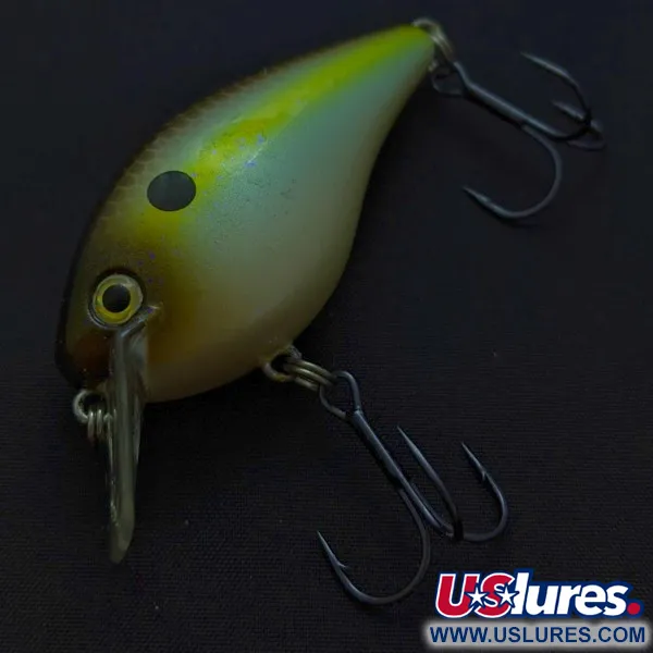 Strike King KVD 1.5 Silent square bill, Olive Sexy Shad, 12g, vaappu #23995