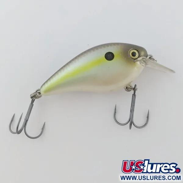 Strike King KVD 1.5 Silent square bill, Olive Sexy Shad, 12g, vaappu #23995